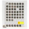 Image 1 : PAGE OF 2007 OLYMPIC 25 CENT COINS