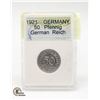 Image 1 : 1921 GERMAN REICH 50 PFENNIG COIN