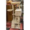 Image 1 : NEW WHITE CAT TREE WITH RAMP AND HAMMOCK