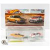 Image 1 : 2 PACK HOT WHEELS PREMIUM CARS (BUGATTI VEYRON,