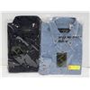 Image 1 : NEW MEN'S SHIRTS 1DENIM/1NAVY SIZE M