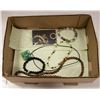 Image 1 : FLAT OF ASSORTED JEWELRY SOME STONE PCS & MORE