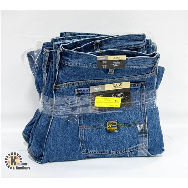 4 PAIR NEW MENS JEANS