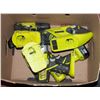 Image 1 : LOT OF RYOBI 18V TOOLS INCLUDES RECIPROCATING SAW