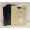 Image 1 : NEW MEN'S SHIRTS 1NATURAL/1NAVY SIZE L