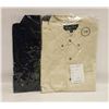 Image 1 : NEW MEN'S SHIRTS 1NATURAL/1NAVY SIZE L