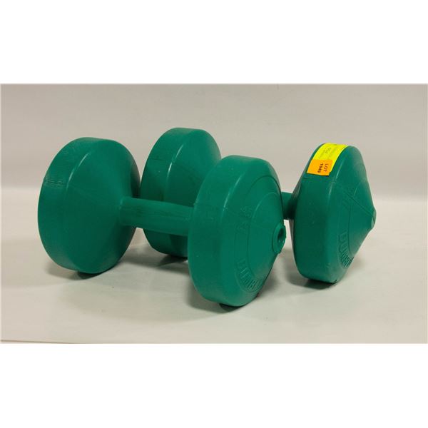 PAIR OF 10LB DUMBELLS