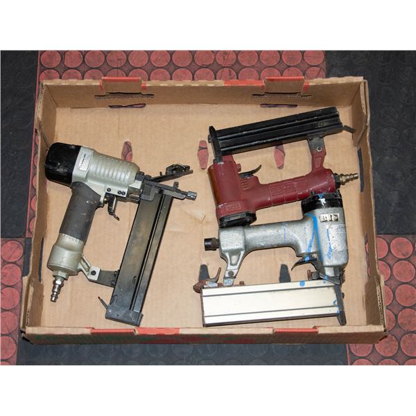 3 AIR NAIL GUNS AS IS