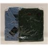 Image 1 : NEW MEN'S SHIRTS 1DENIM/1FOREST GREEN SIZE XL