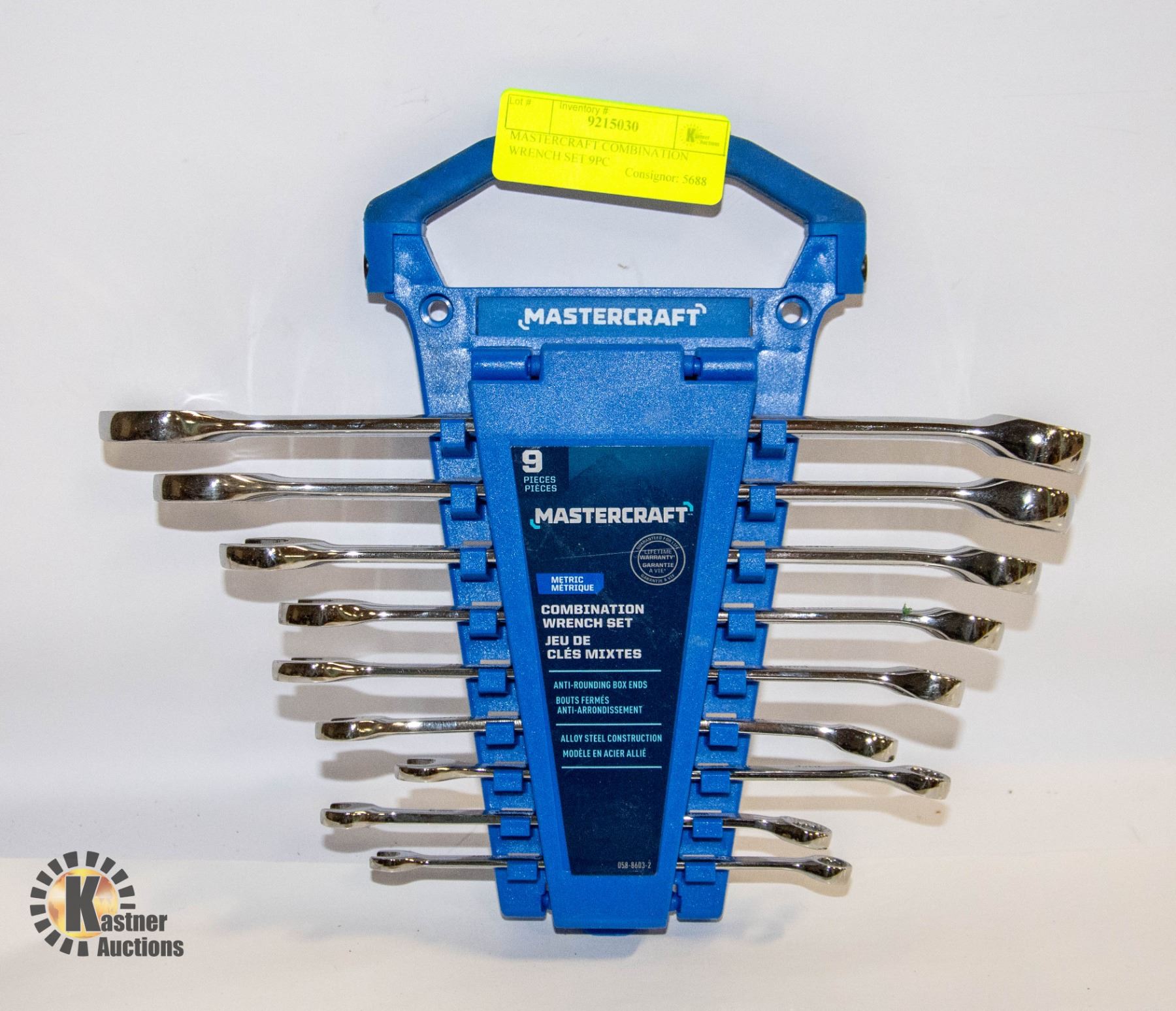 MASTERCRAFT COMBINATION WRENCH SET 9PC