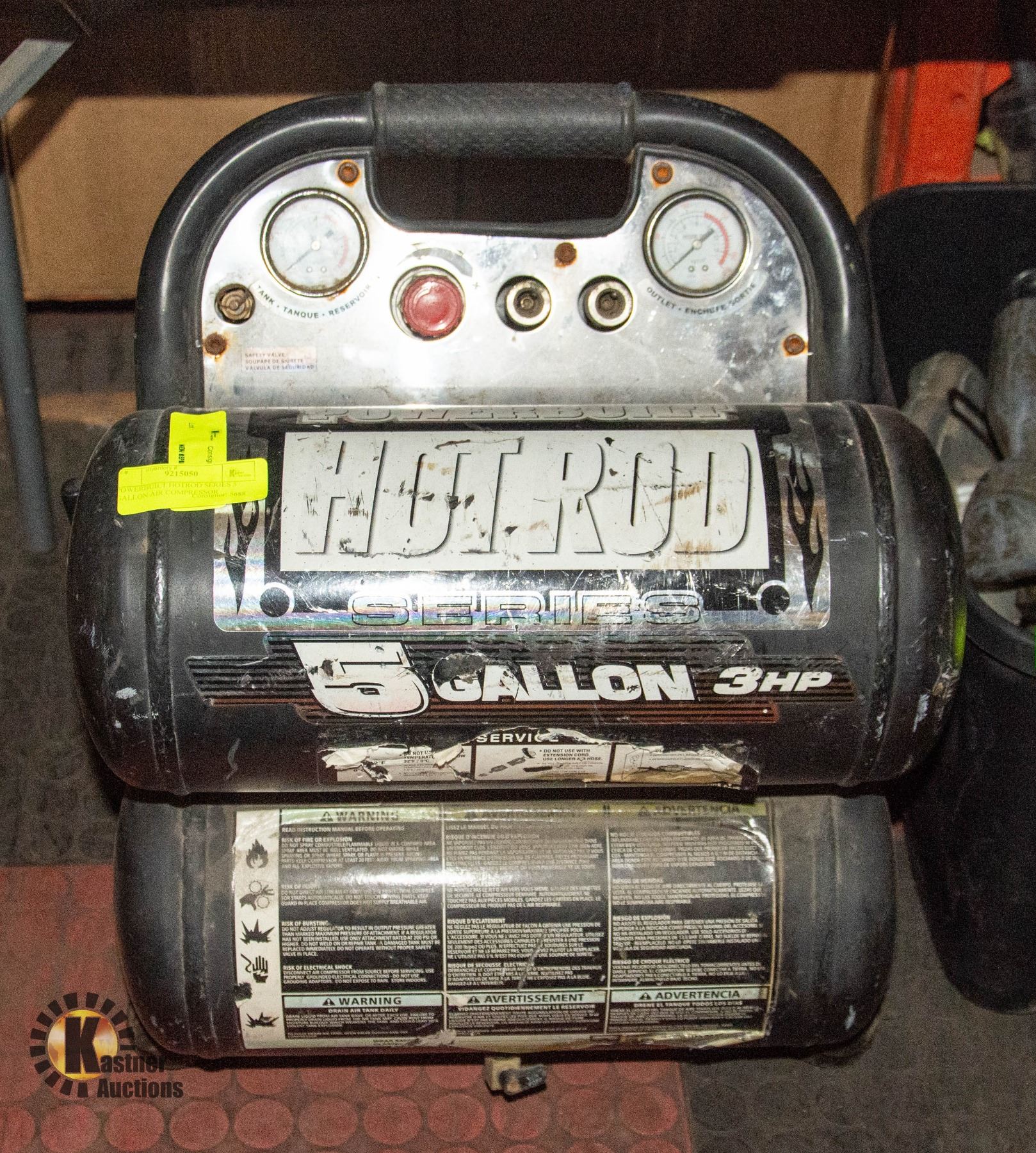 Powerbuilt Air Compressor POWERBUILT HOTROD SERIES 5 GALLON AIR COMPRESSOR