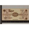 Image 1 : 1988 ANA $1 COLLECTOR CURRENCY. CRISP UNC