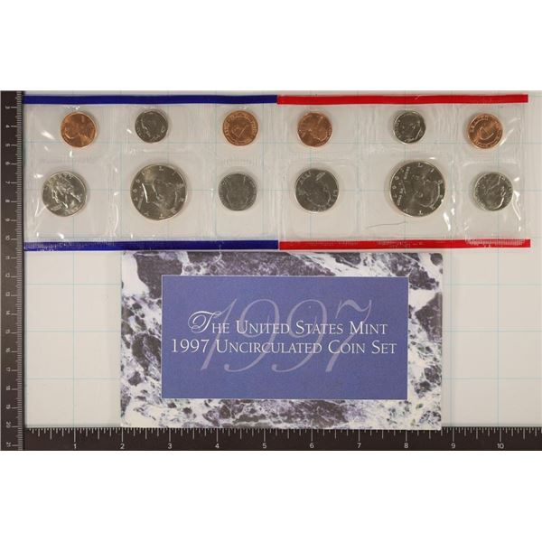 1997 US MINT SET (UNC) P/D (WITH ENVELOPE)