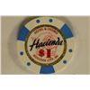 Image 2 : $1 HACIENDA CASINO CHIP. BOULDER CITY, NEVADA