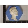 Image 1 : ABRAHAM LINCLON BLUE AND WHITE CERAMIC TILE