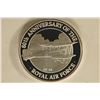 Image 1 : 1998 TURKS & CAICOS PF SILVER 20 CROWN 1.0031 OZ