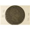 Image 2 : 1833 INDIA SILVER 1 RUPEE .3438 OZ. ASW WITH HOLE