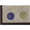 Image 1 : 1971-S IKE SILVER DOLLAR (BLUE PACK) NO ENVELOPE