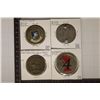 Image 2 : 4-US MILITARY 1 1/2" MEDALS, AIRFORCE 1999 CAIRO,