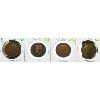 Image 1 : 1916, 19, 20 & 21 LARGE COPPER TOKENS