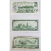 Image 2 : 1954, 1967 CENTENIAL & 1973 CANADA $1 BANKNOTES