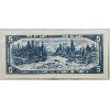 Image 2 : 1954 CANADIAN $5 BANKNOTE