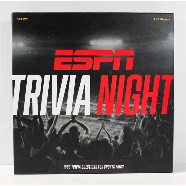 ESPN TRIVIA NIGHT GAME 