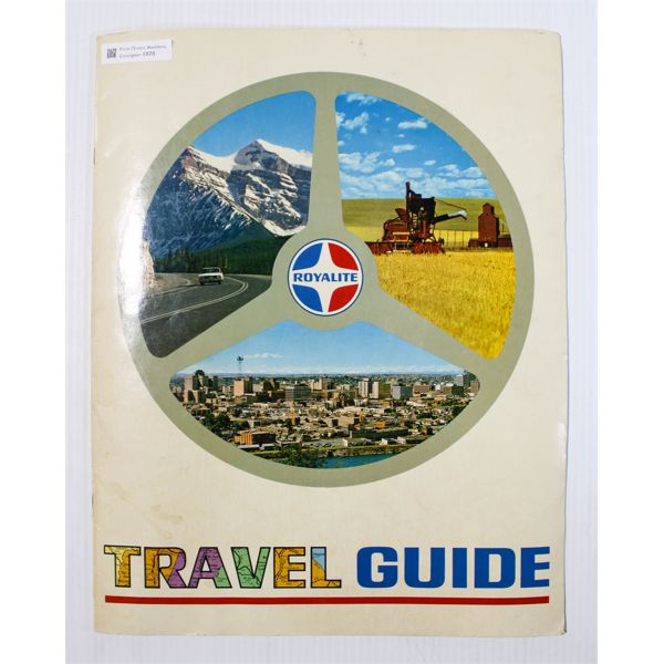 VINTAGE 1965 ROYALITE OIL COMPANY TRAVEL GUIDE - CANADA