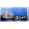 Image 1 : TORONTO EVENING CITYSCAPE DECORATIVE WALL ART, ON CANVAS