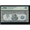 Image 1 : 1899 $5 Chief Silver Certificate PMG 25