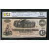 Image 1 : 1862 $100 T-40 Confederate PCGS 53