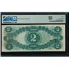 Image 2 : 1878 $2 Legal Tender Note PMG 30