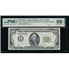 Image 1 : 1934 $100 Dallas FRN PMG 66EPQ