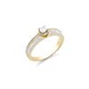 Image 2 : 14KT Yellow Gold 0.52ctw Diamond Ring