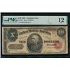 Image 1 : 1891 $10 Treasury Note PMG 12