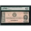 Image 1 : 1864 $2 T-70 Confederate PMG 62EPQ