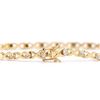 Image 2 : Plated 18KT Yellow Gold 0.2cts Diamond Bracelet