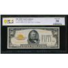 Image 1 : 1928 $50 Gold Certificate PCGS 30