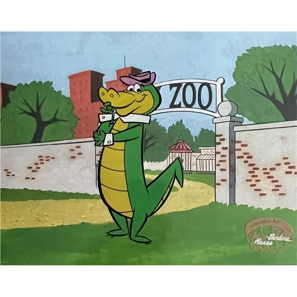 Hanna Barbera Wally Gator Sericel Animation Art Serigraph Cel