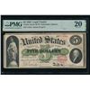 Image 1 : 1862 $5 Legal Tender Note PMG 20