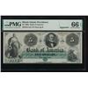 Image 1 : 1860s $5 Providence RI Obsolete PMG 66EPQ