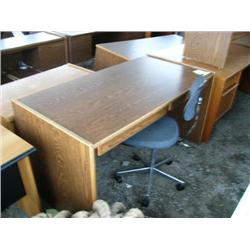 2-drawer long desk with chair (107)