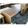Image 1 : 2-drawer long desk with chair (107)