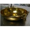 Image 1 : Hand Hammered 15" Brass Stag head bowl (2)