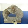 Image 1 : 4" Soapstone man and Bear wrestling (74)