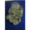 Image 2 : 5" Soapstone Eskimo Mother and Two Children (74)