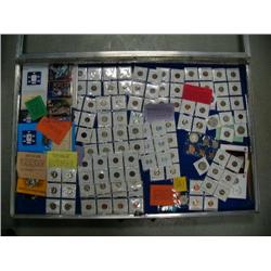 Large Collection Coins, Uncirculated, gemstones, silver coins, buffalo nickels etc. (14)