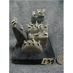 Soapstone and Ivory Bird Rookery26 Birds by Paul Imana (74)