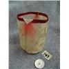 Image 1 : 3 1/2" Seal gut Basket with Dyed Polar Bear Trim by Arlene Waghigi (2)