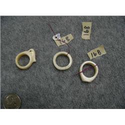 3 Walrus Ivory Rings (2)